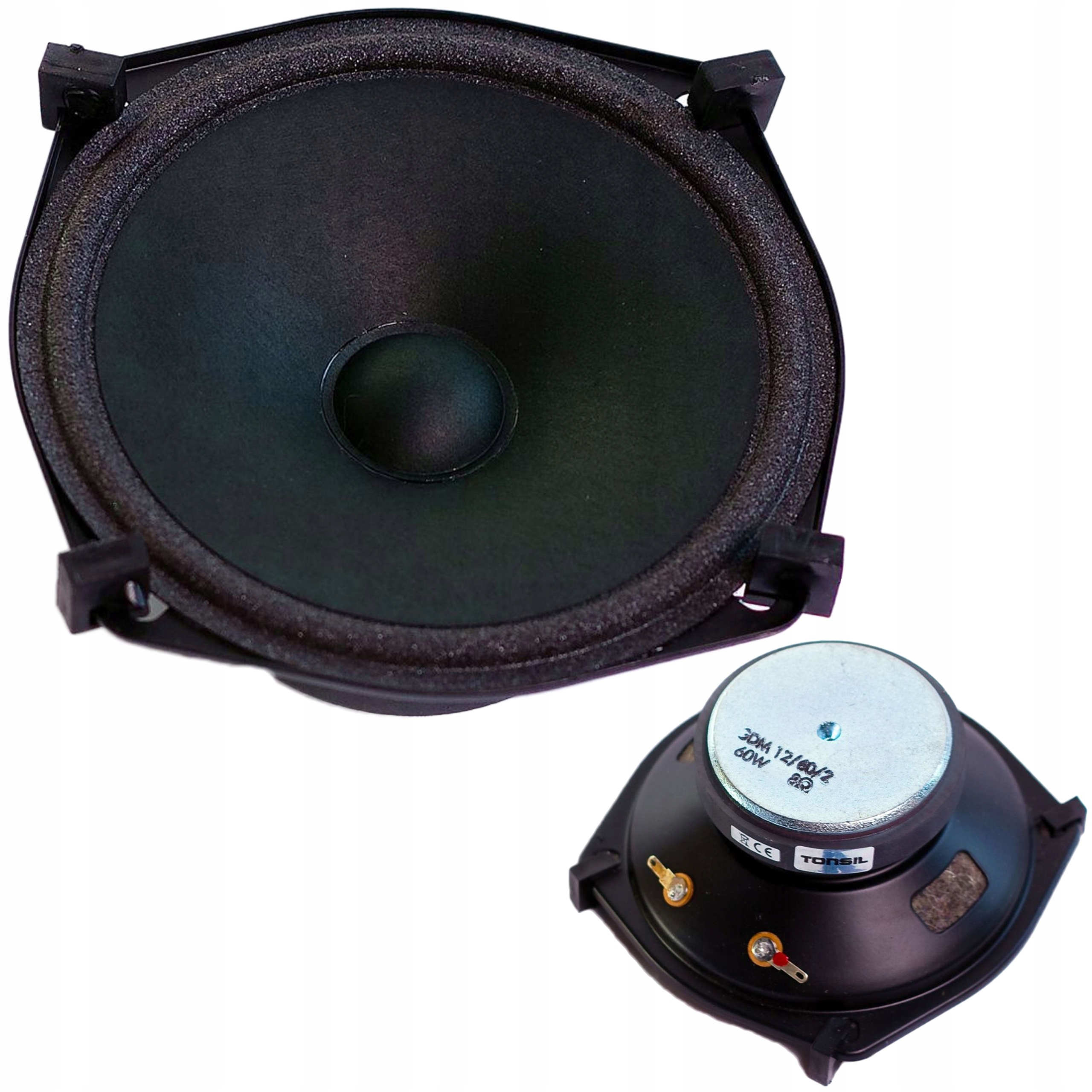 Głośnik Średniotonowy Tonsil Gdm 12/60/2 8 Ohm Czarny