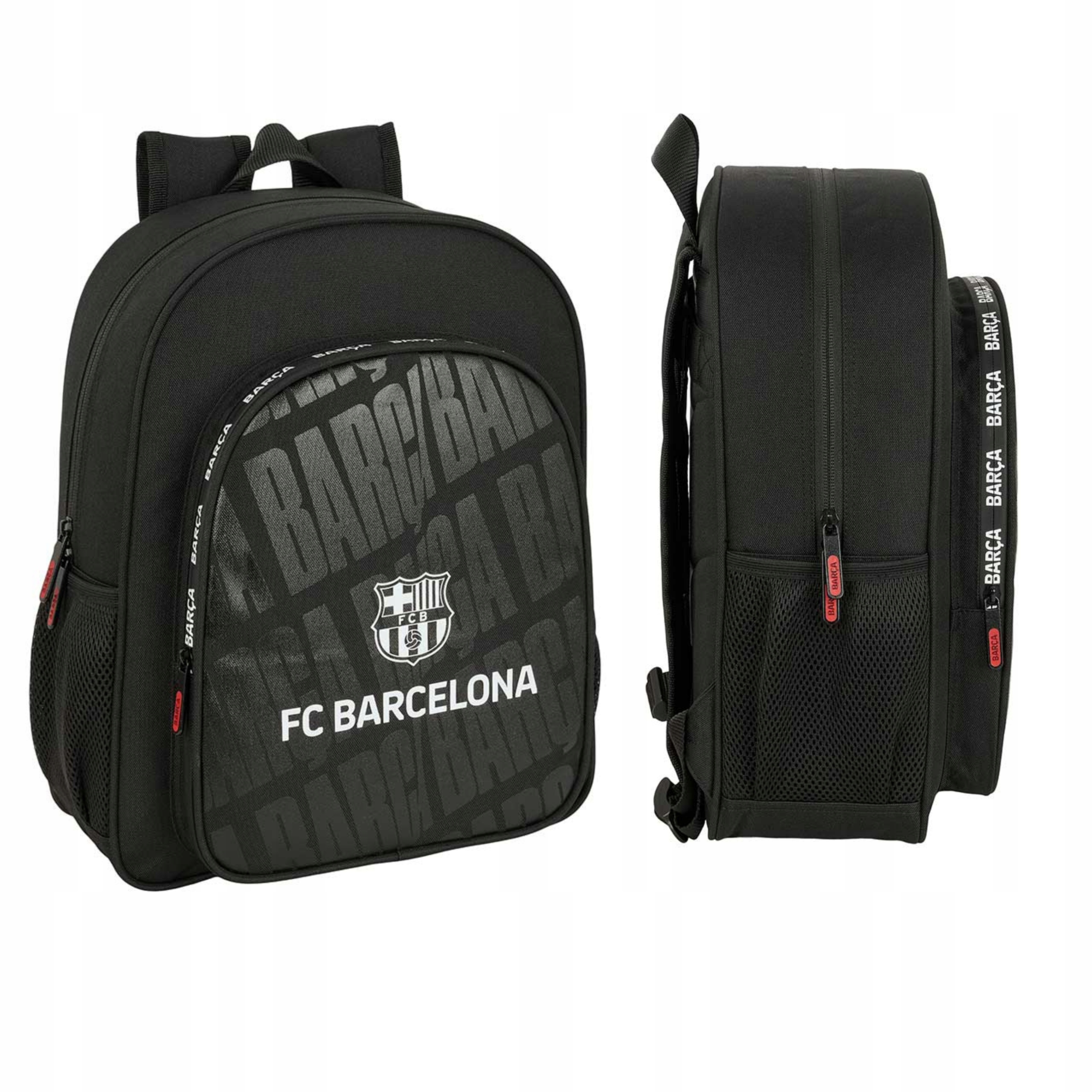 Plecak Czarny Gadżet Dla Kibica Fc Barcelona Sezon 25/26 Sportowy Fcb Barca