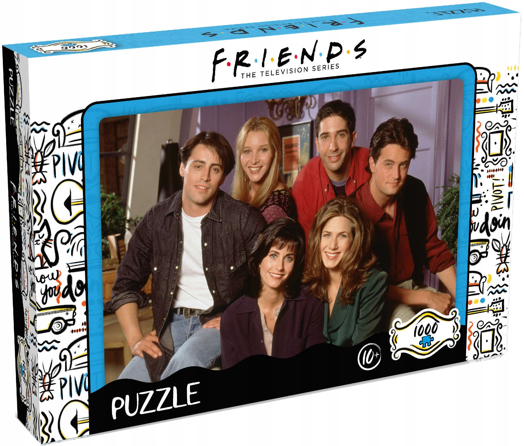 

Puzzle 1000 Elem. Friends Przyjaciele Apartament