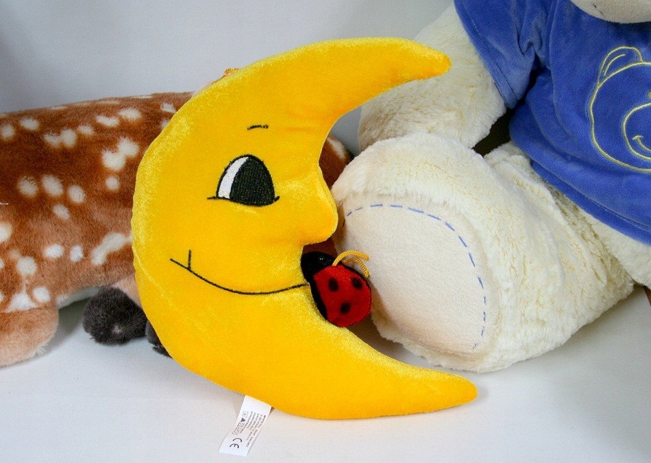 

Poduszka Księżyc + Biedronka Duża - 38cm