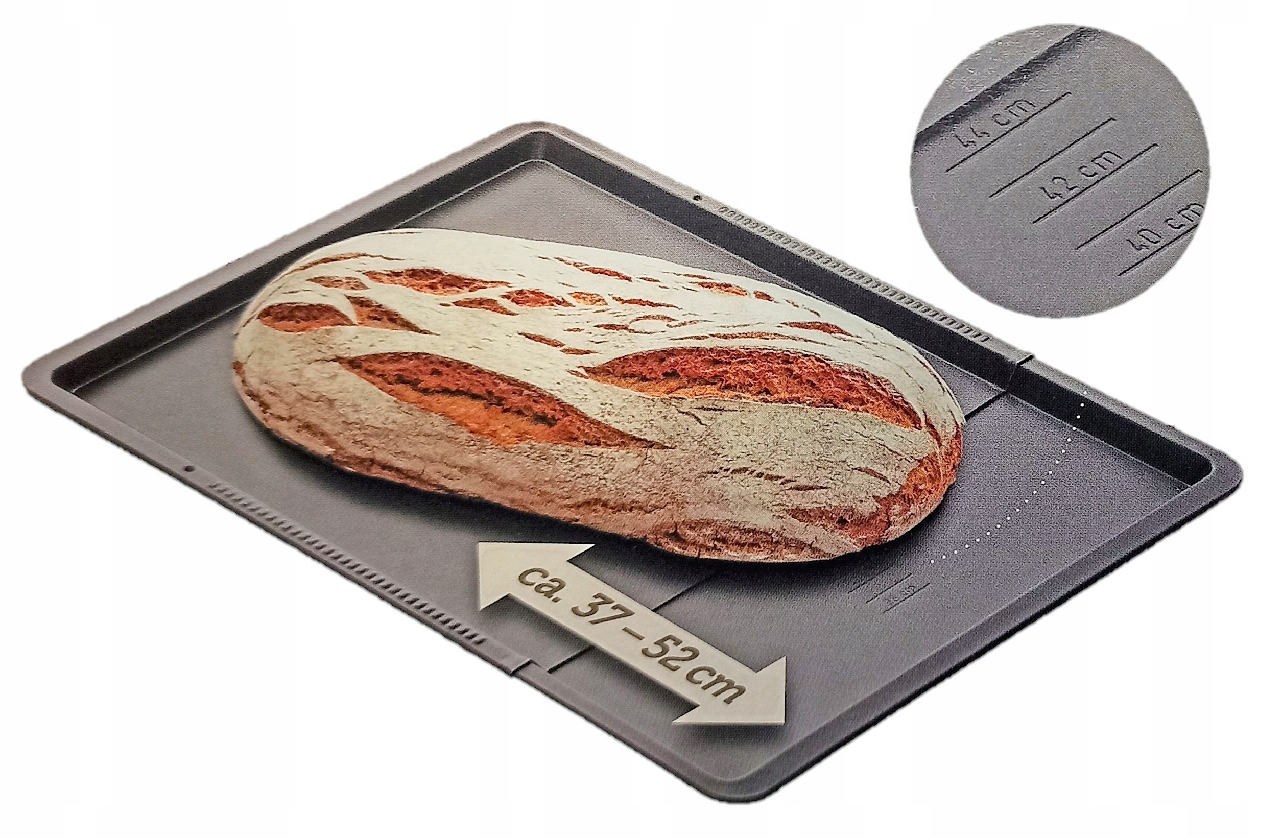 Blacha do piekarnika rozsuwana regulowana 37-52 cm