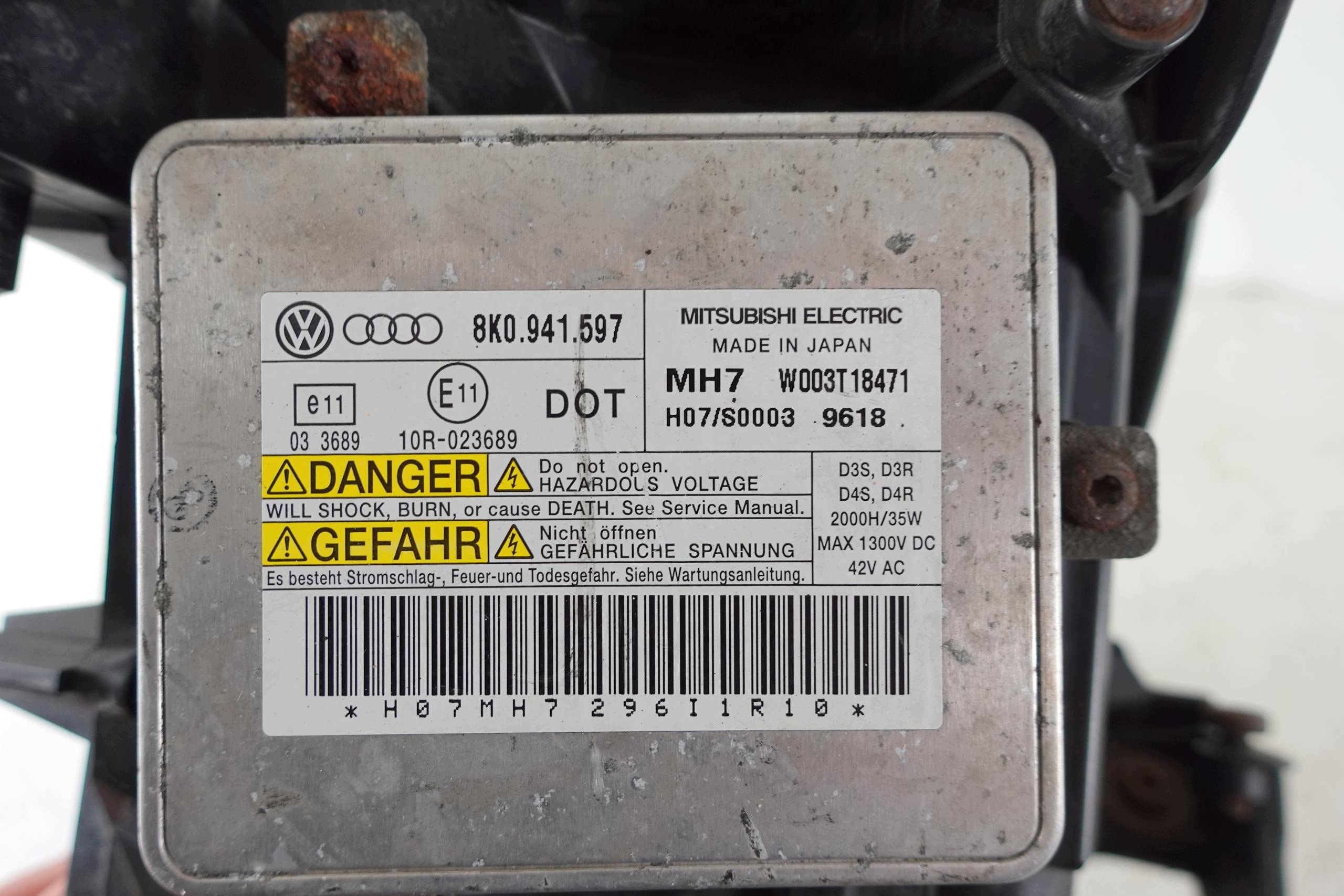 light right front right front BIXENON LED AUDI A4 B8 ANGLIK 8K0941004D