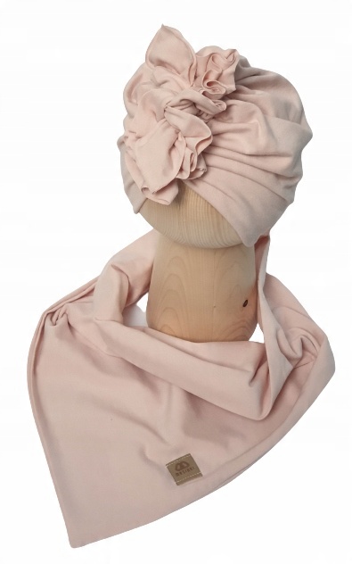 

Zestaw Czapka Turban Chusta Zima 40-43cm