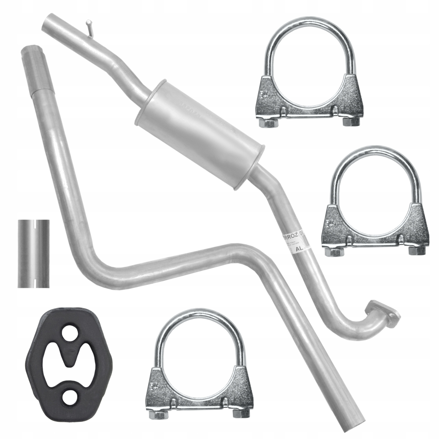 Tlumič Ford Fiesta V 5 MK5 1.6 Tdci Gumy