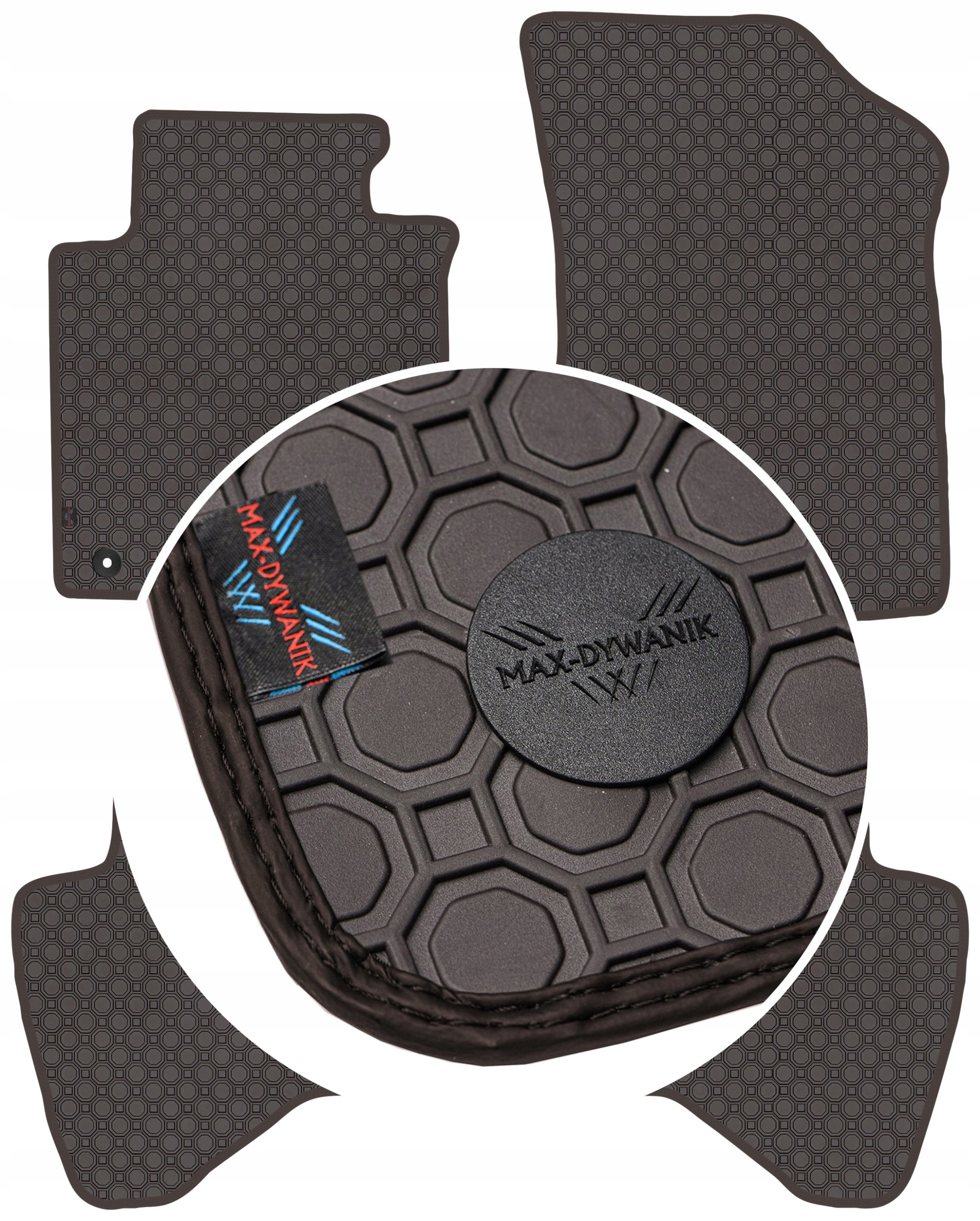 Toyota Aygo I 2010-2014 Koberce Hnedé