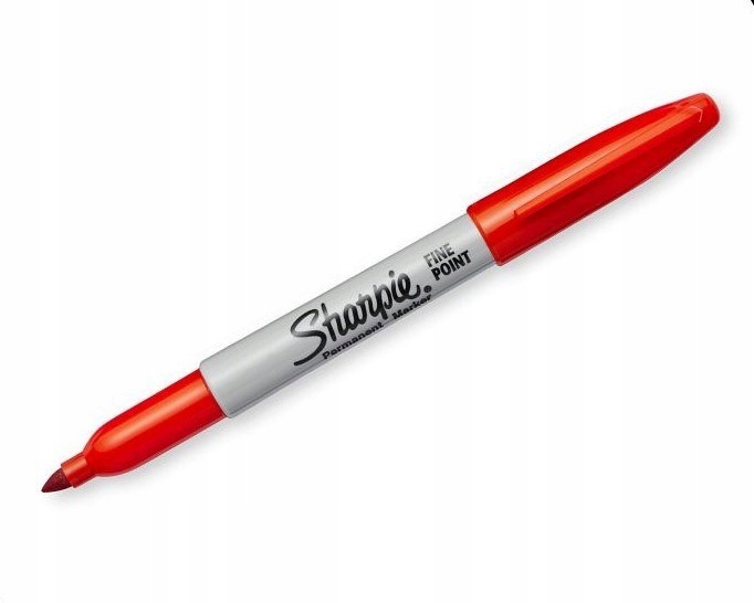 

Flamaster Sharpie Fine [czerwony] marker pisak