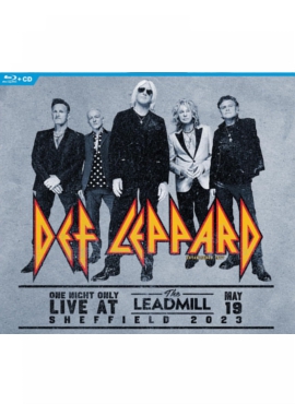 Def Leppard One Night Only Live At Sheffield 2023 Cd/blu-ray