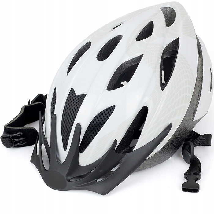 

Kask rowerowy na rower SportV white S/m (54-58cm)
