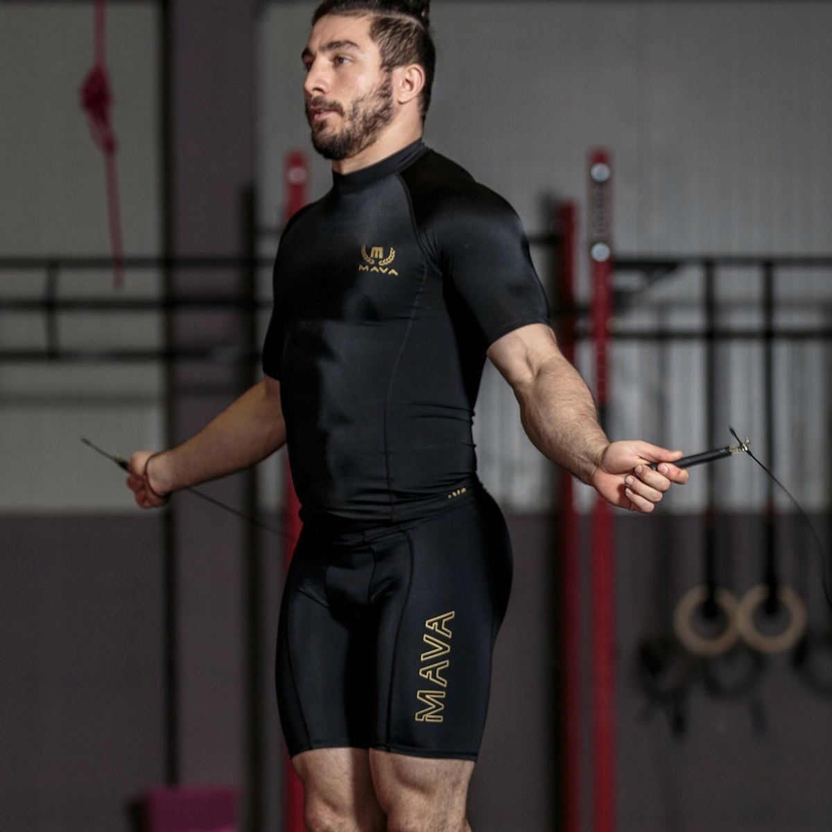 SKAKANKA Z ŁOŻYSKAMI BOKSERSKA CROSSFIT FITNESS REGULOWANA SPEED STALOWA 3M Model FA0017 SKAKANKA