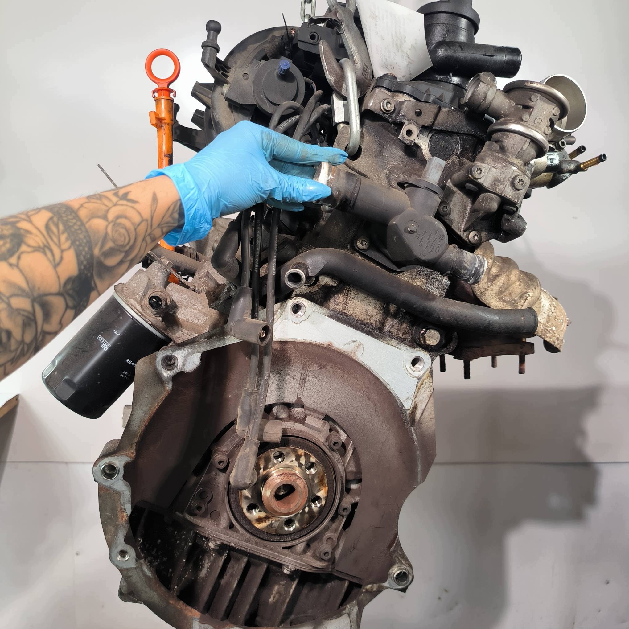 engine complete 1.6 BSE SKODA OCTAVIA II LIFT