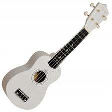 Ukulele sopranowe Ever Play UK-21 białe +pok+tuner