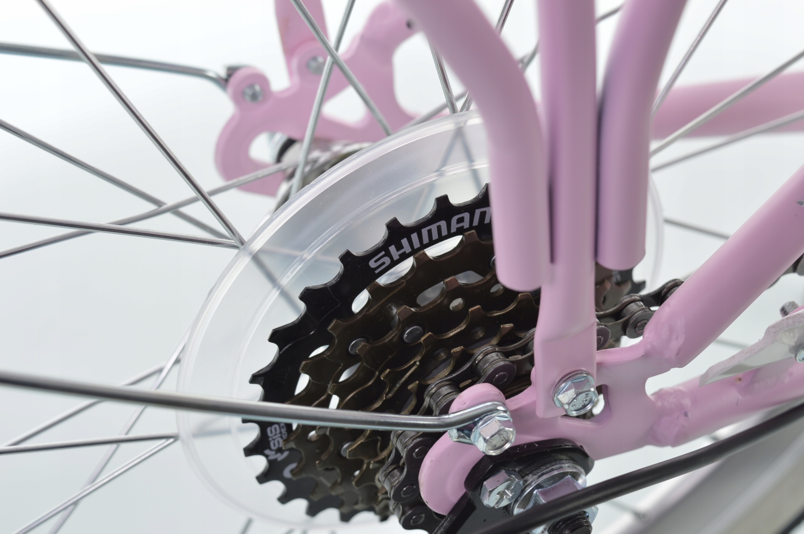 ROWER 20 KANDS DIANA różowy mat R12 wzrost 115-145 cm 6-biegowy