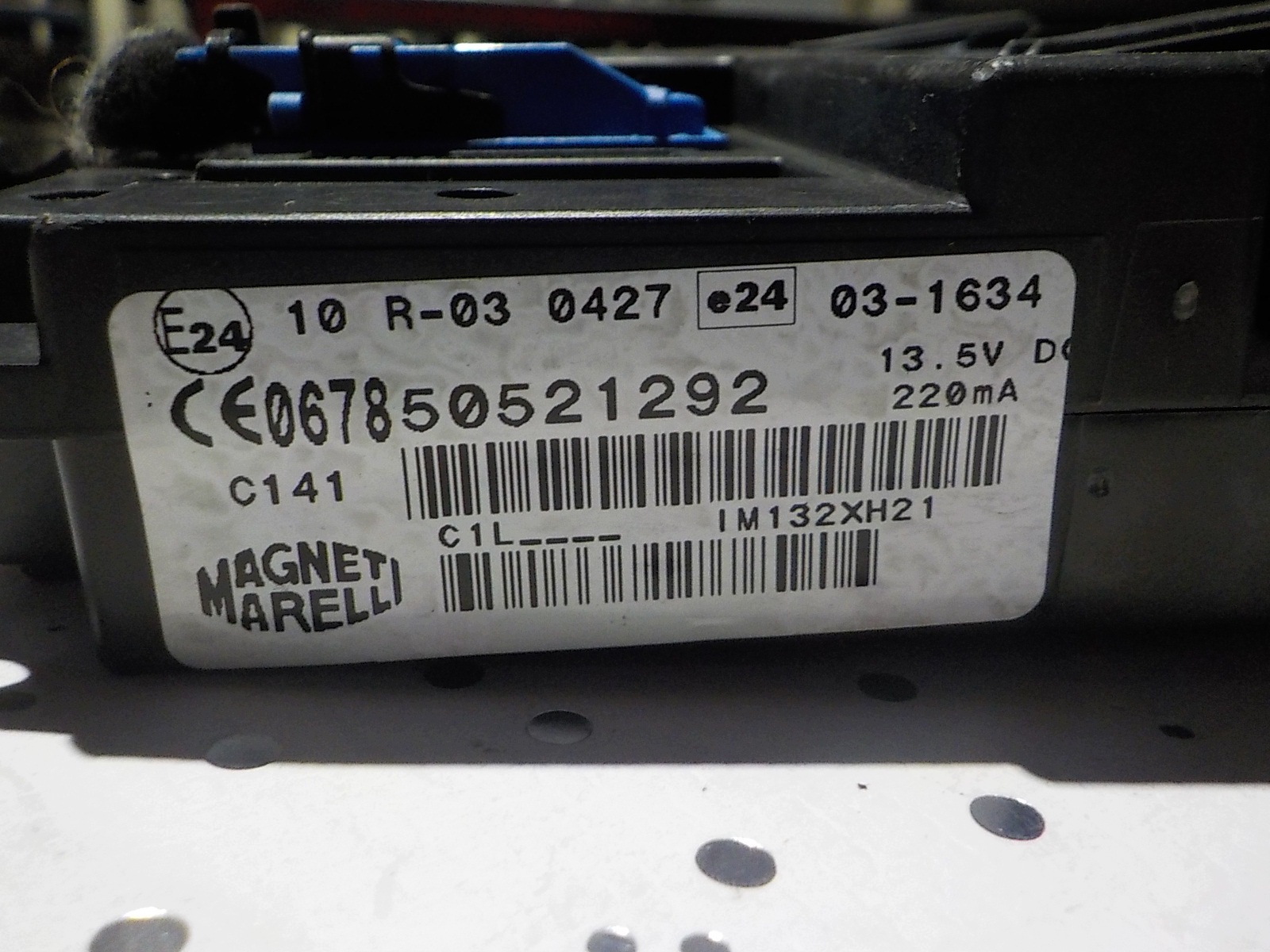 ALFA ROMEO MITO BSM BSI Module BLUE ME 50521292 BLUE ME