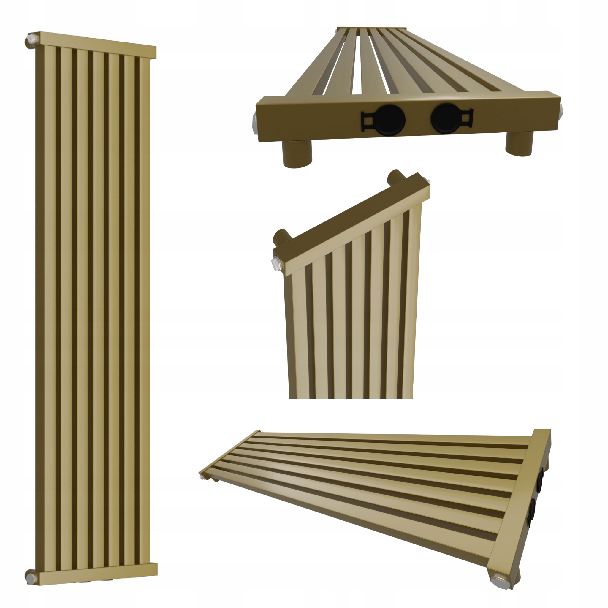 Dekorativní radiátor Radiator 140x32 Světlý Antik