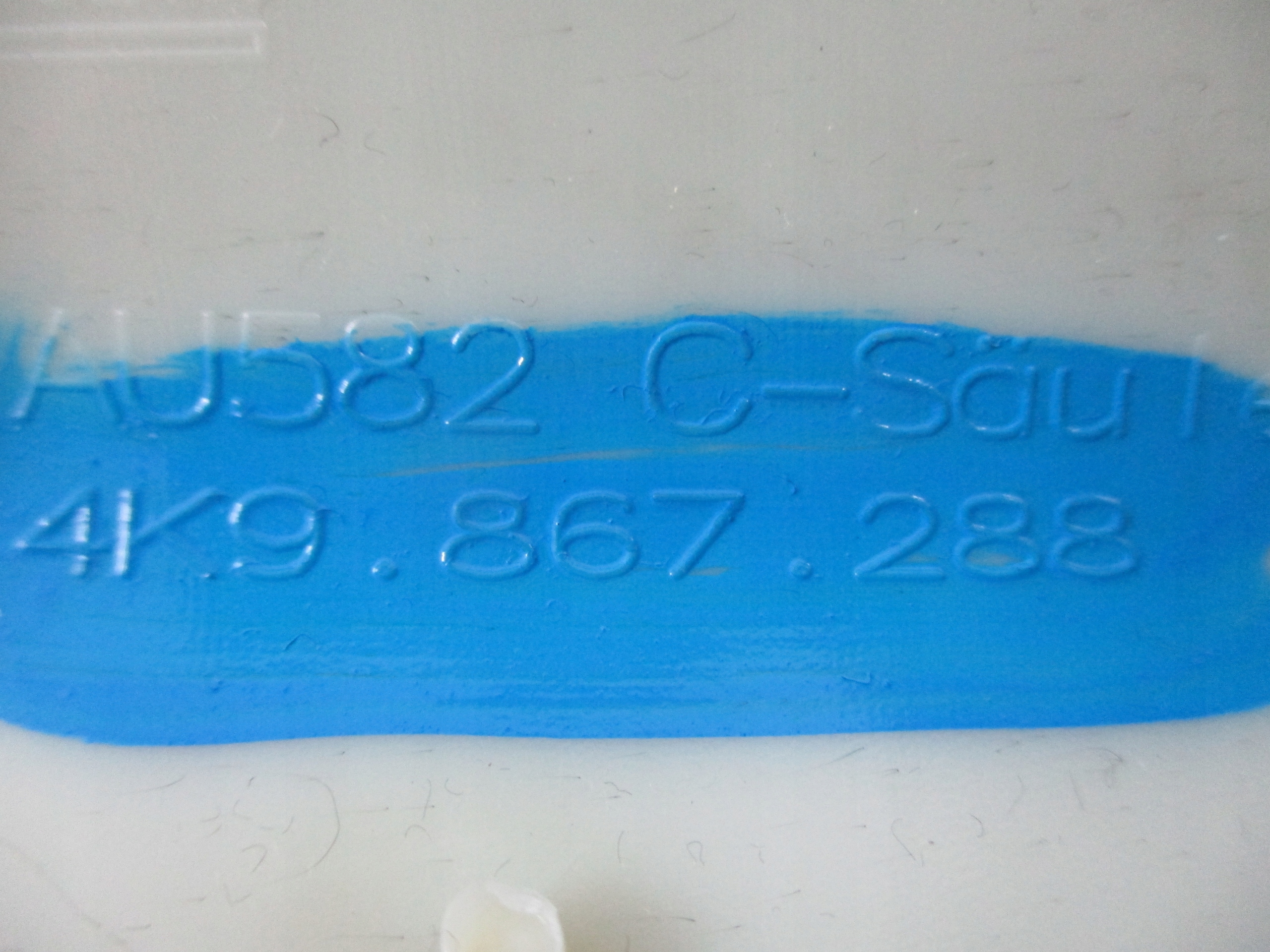 Blende Abdeckung SLUPKA AUDI A6 4K0 4K9867287 4K9867288