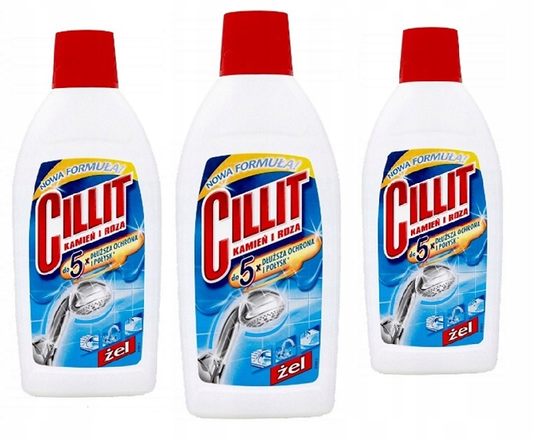 

Żel do usuwania kamienia i rdzy Cillit 420g