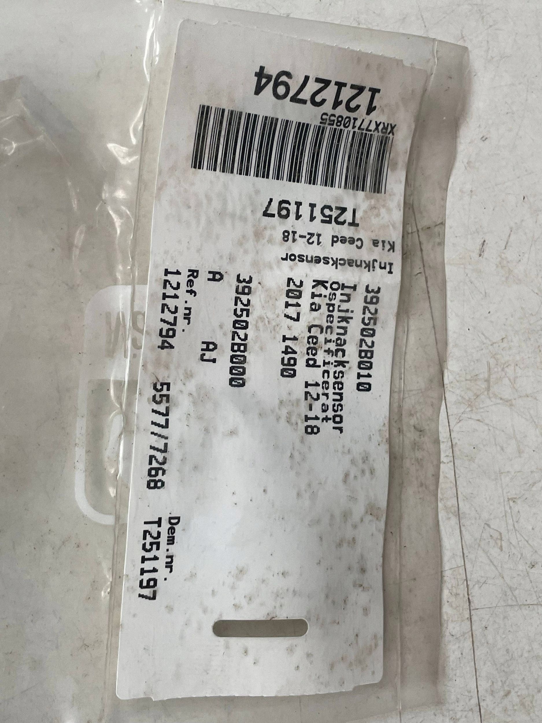 Sensor SPALANIA STUKOWEGO KIA RIO KIA CEED 1.4 392502B010 @M