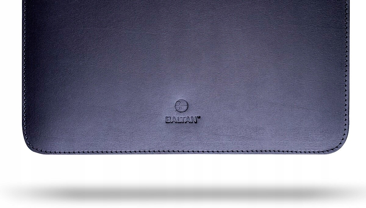 BALTAN Etui skórzane Premium do MacBooka Pro 13" czarne — 14