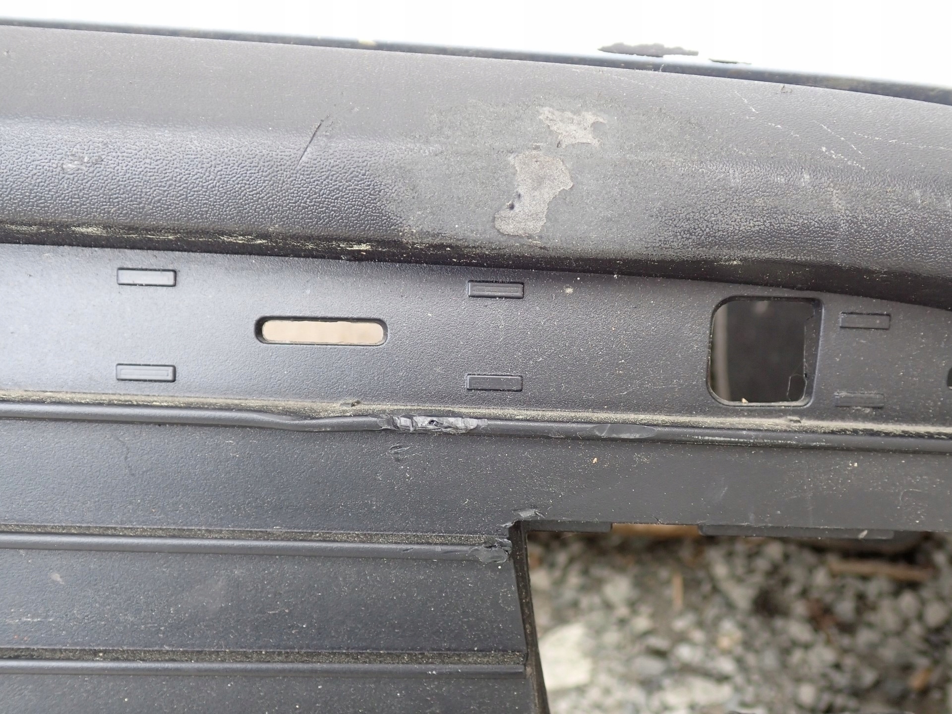 bumper rear part rear PORSCHE TAYCAN Y1A 2019- 9J0807421F