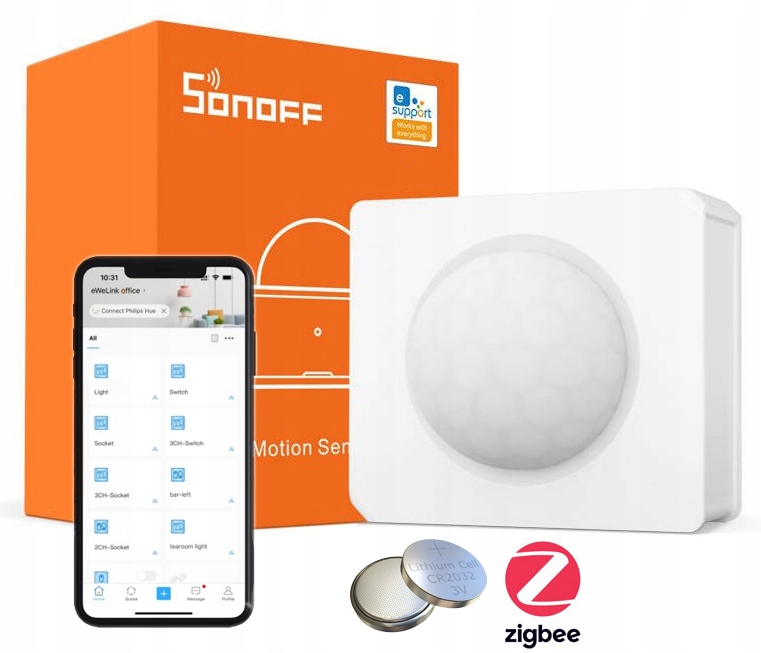 

Czujnik Ruchu Pir ZigBee Sonoff SNZB-03
