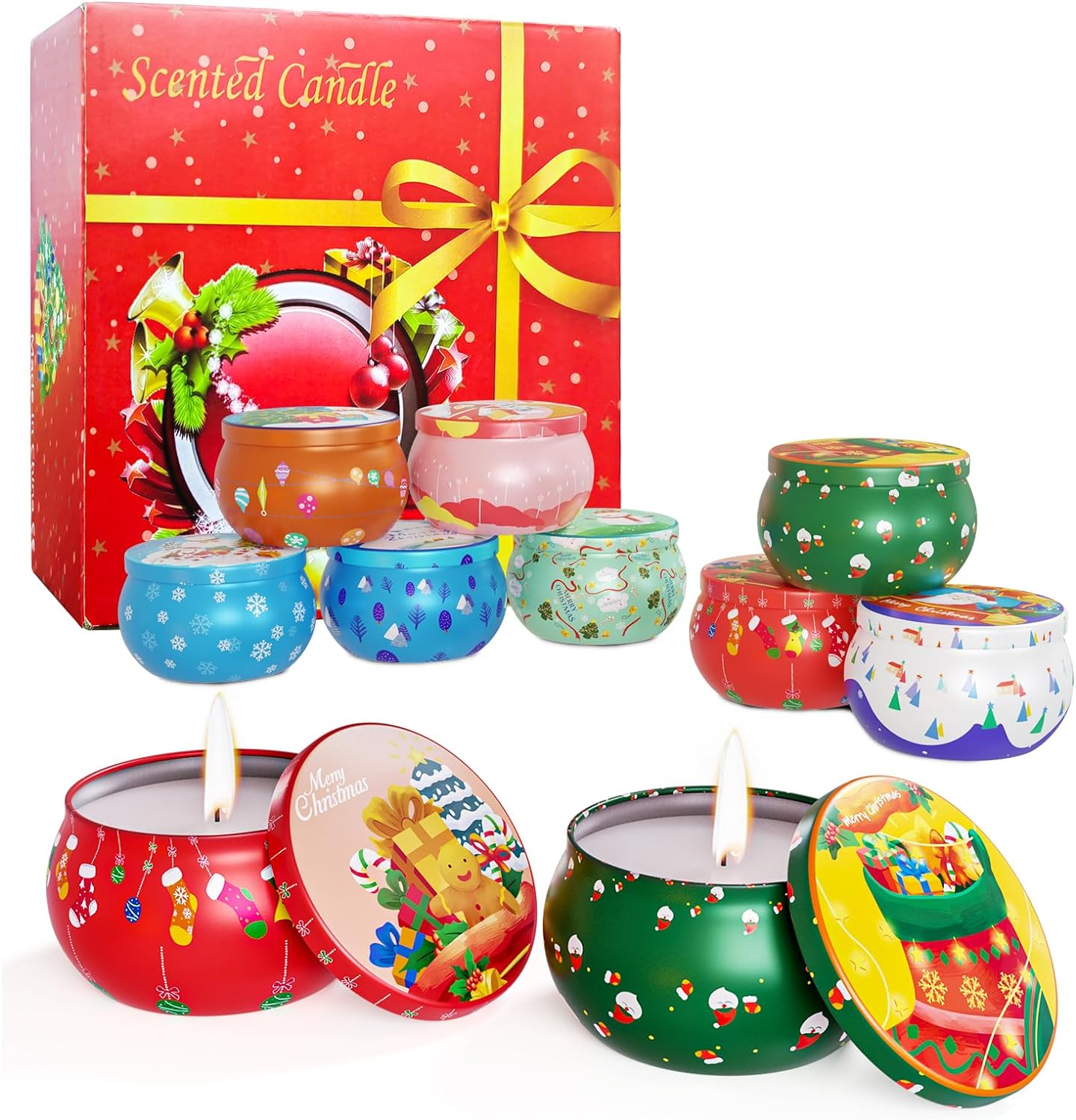 Vonné Svíčky Dárková Sada Na Vánoce