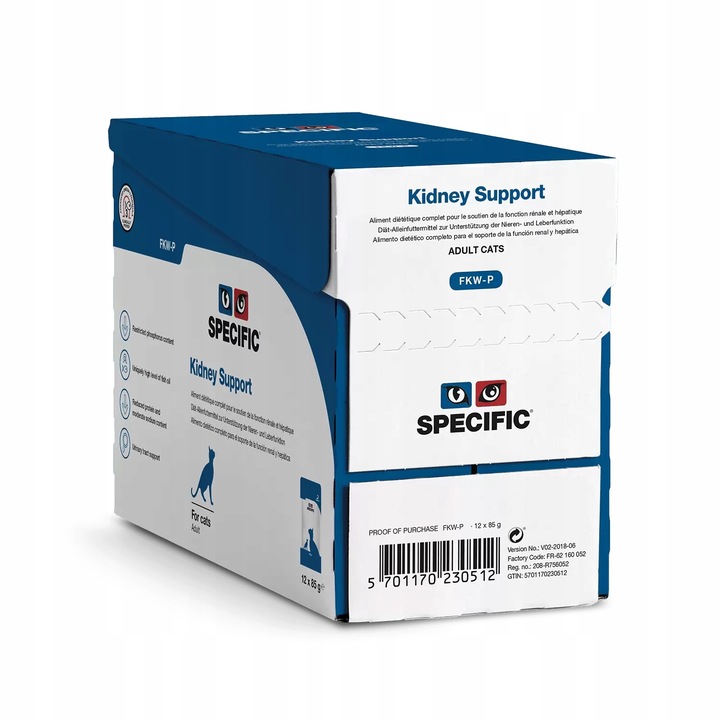 Specific Fkw-p Kidney Support 12X85G