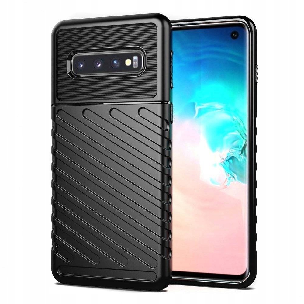 

Etui Thunder pancerne do Samsung S10 Czarny