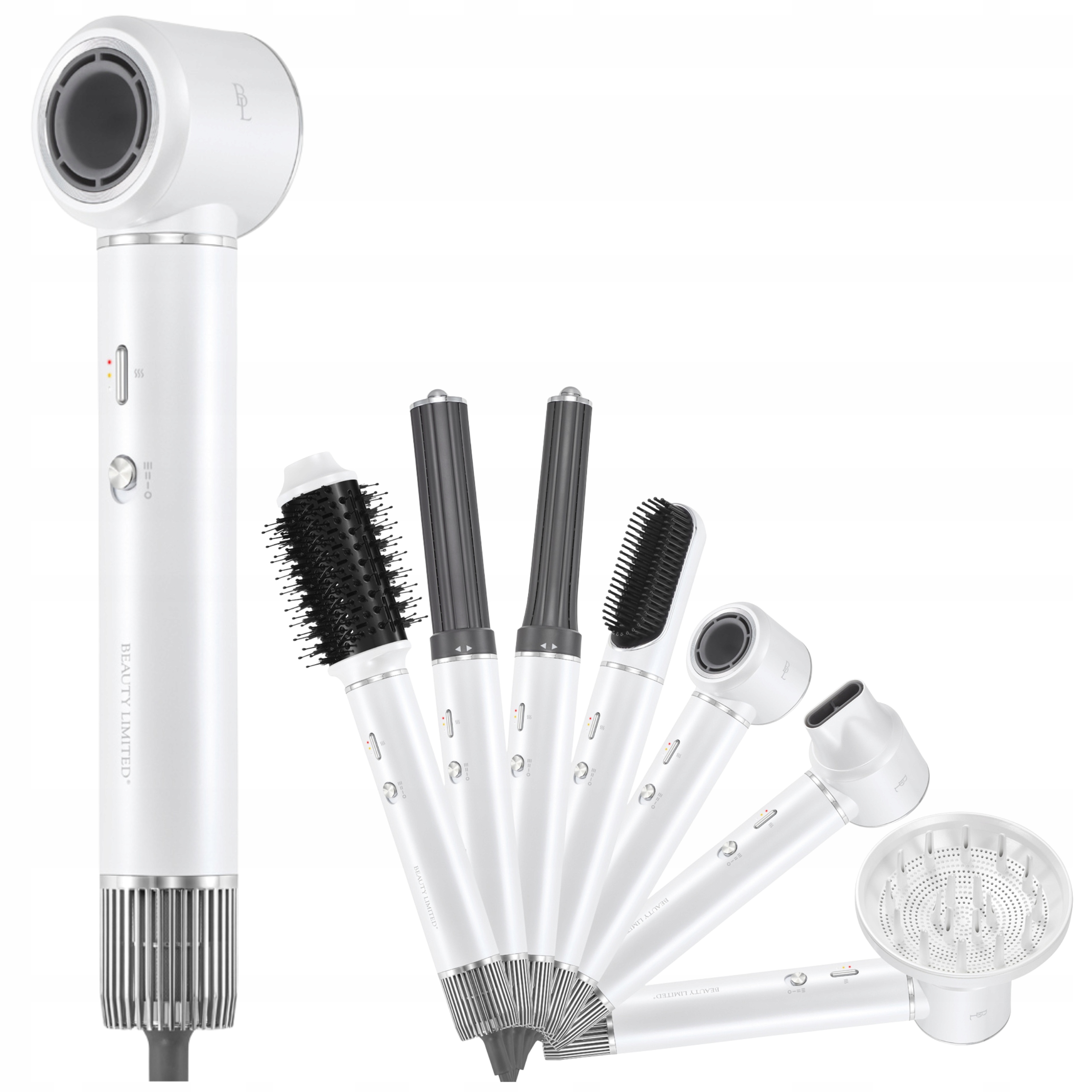Sušička vlasov Multistyler 7v1 Ionizácia White 2000W