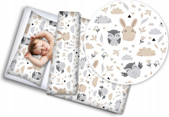 

Pościel 80x70 Do Kołyski Wózka 5 Elementów Babymam