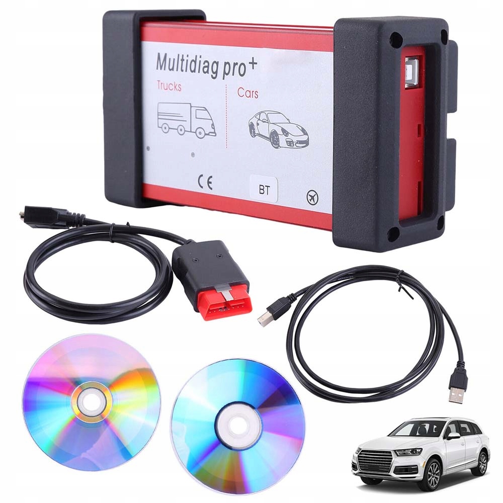 Multidiag Pro Tester Interfejs Diagnostyczny OBD2 Skaner Pro+ Bt