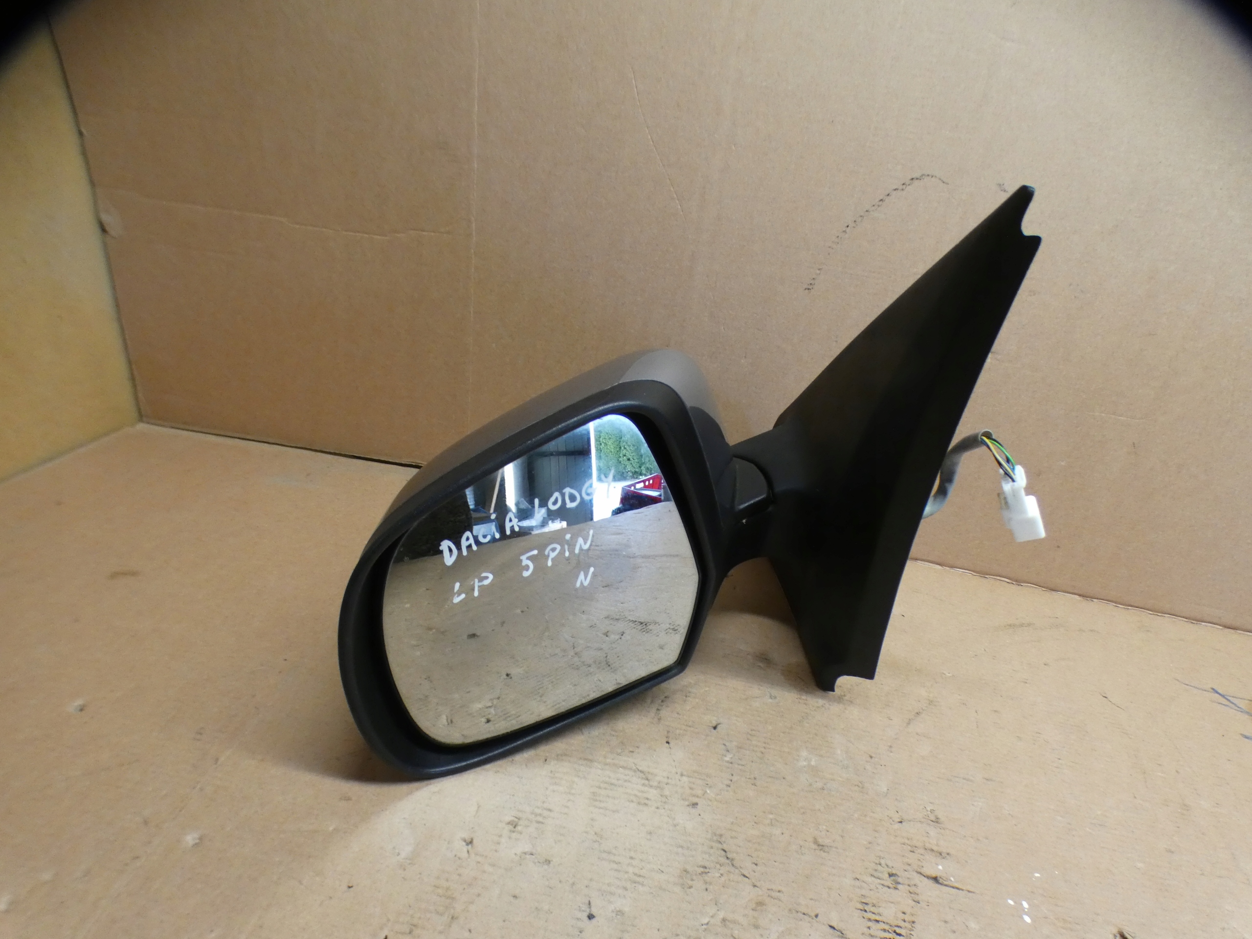 Dacia DOKKER LODGY mirror left driver´s 5 PIN 12893080 original