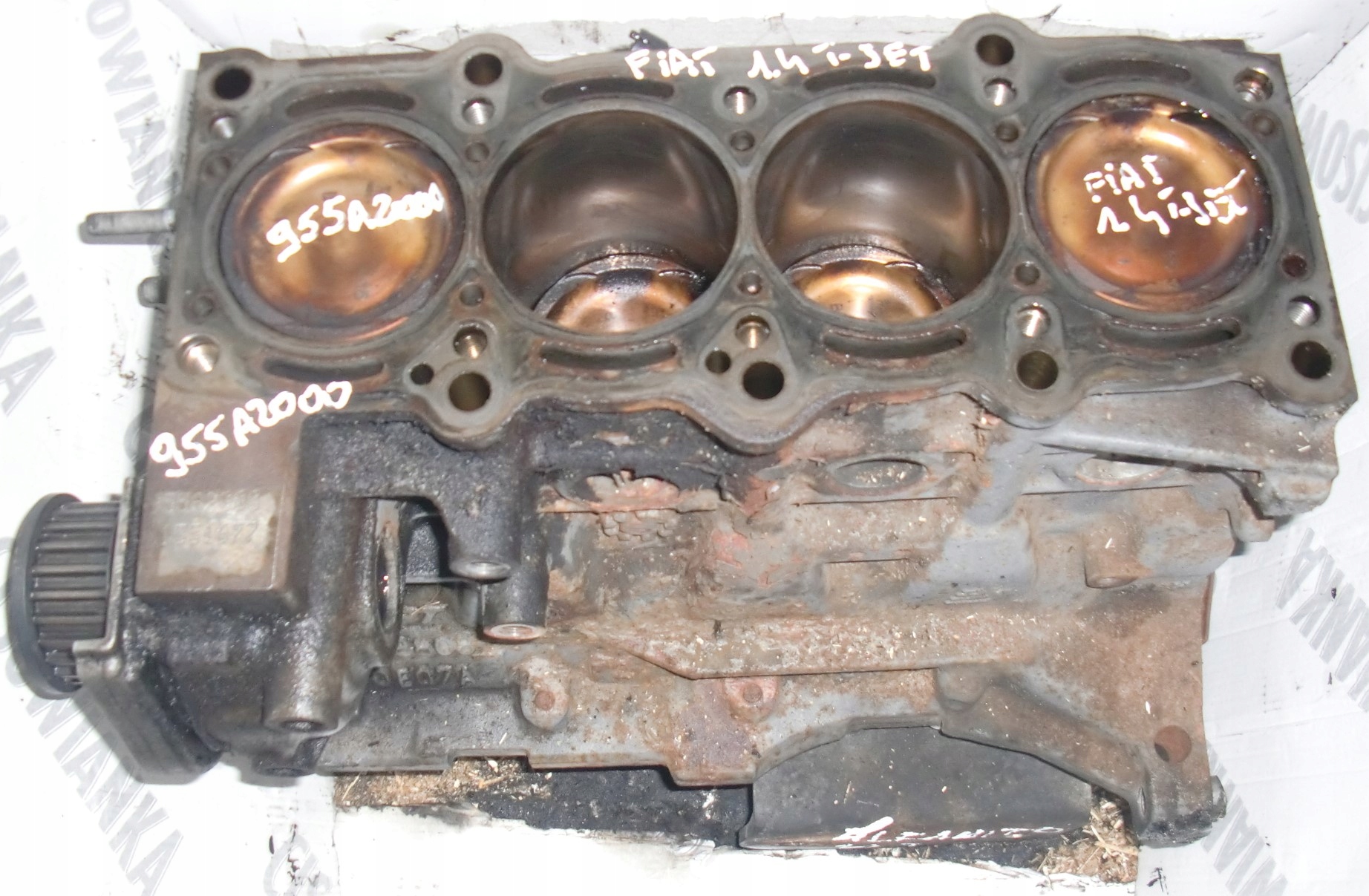 ALFA ROMEO MITO 1.4 T-JET BLOK DÓŁ SILNIKA WAŁ