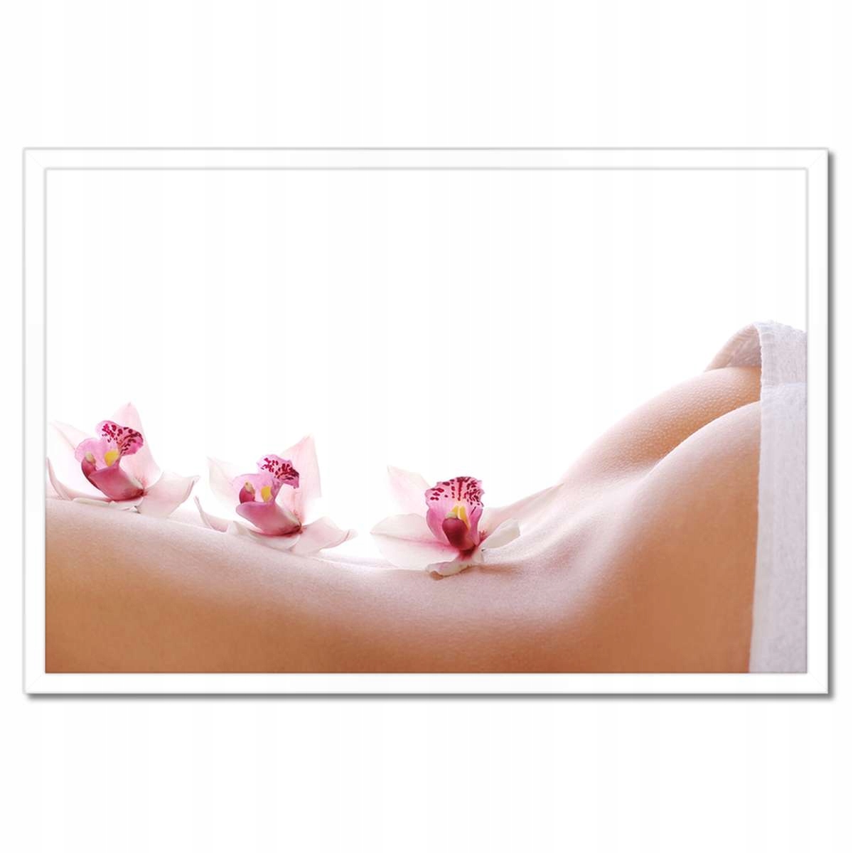 Plakáty v rámu 60x40 Relax ve Spa Orchideje