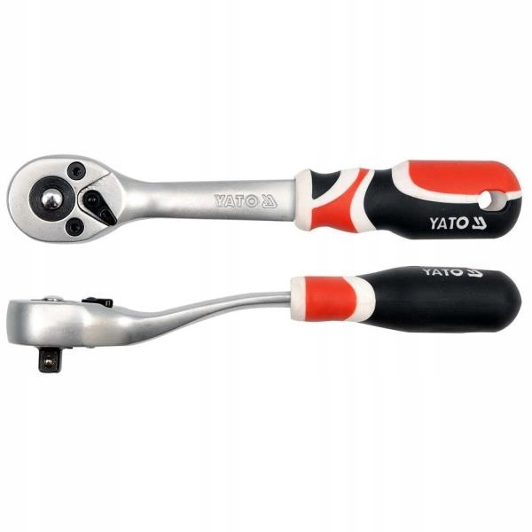 GRZECHOTKA MAŁA WYGIĘTA CrV 1/4" DO NASADEK