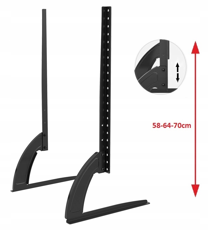 Stojak TV Podstawa do Telewizora Nogi Stopa Uchwyt Wieszak UNIWERSALNY Stan opakowania oryginalne