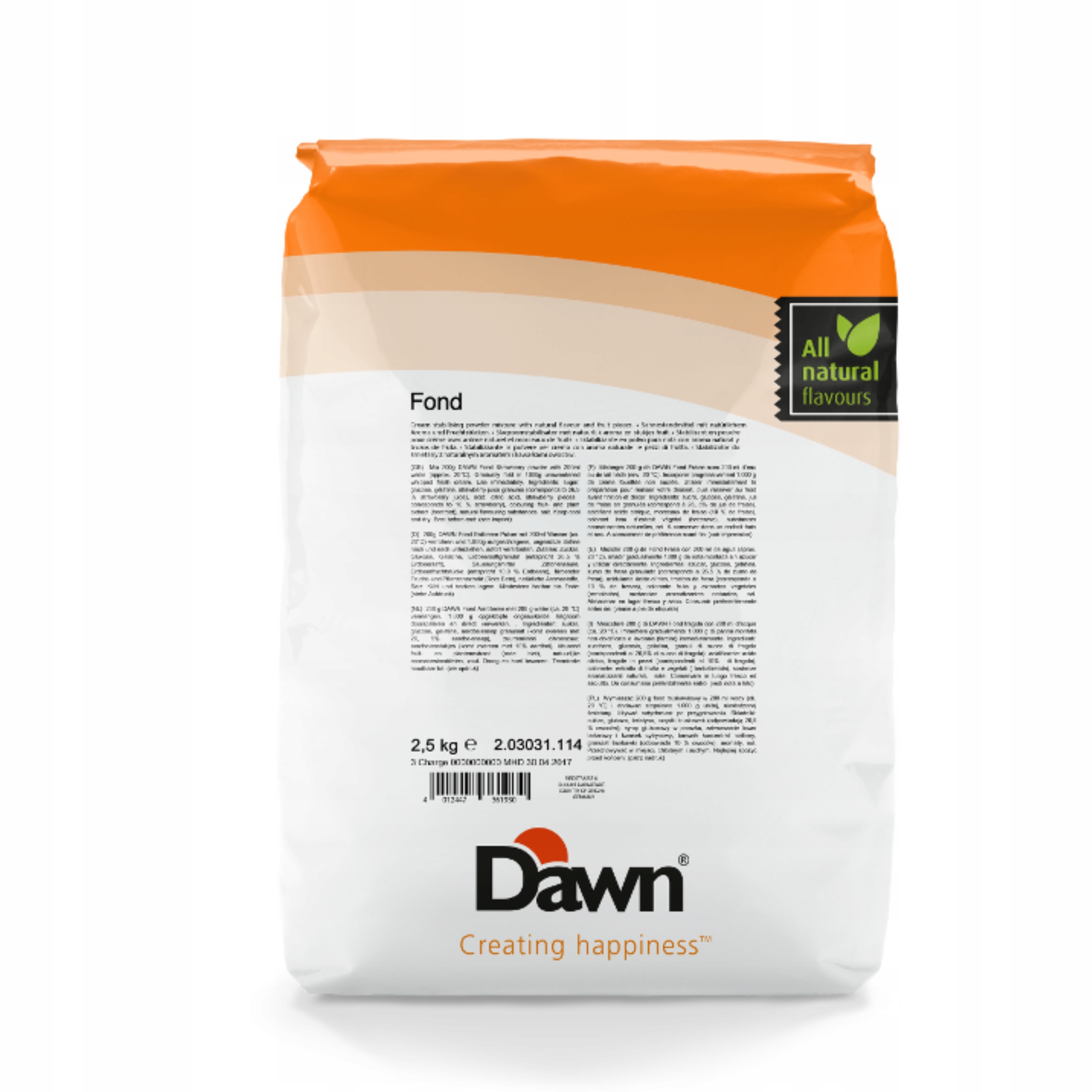 Stabilizator Fond Czarna Porzeczka firmy Dawn op. 2,5 kg