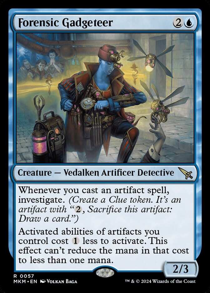 [MTG] Forensic Gadgeteer (MKM)