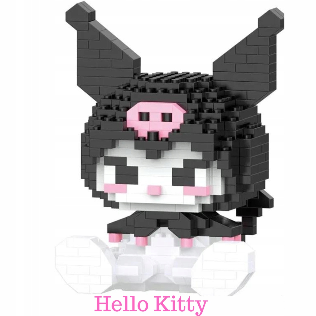 Klocki Hello Kitty Figurka Kotek Duży Box