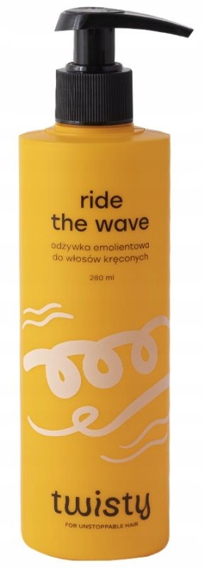 Twisty Ride The Wave Emolientový Kondicionér Pro Kudrnaté Vlasy 280 ml