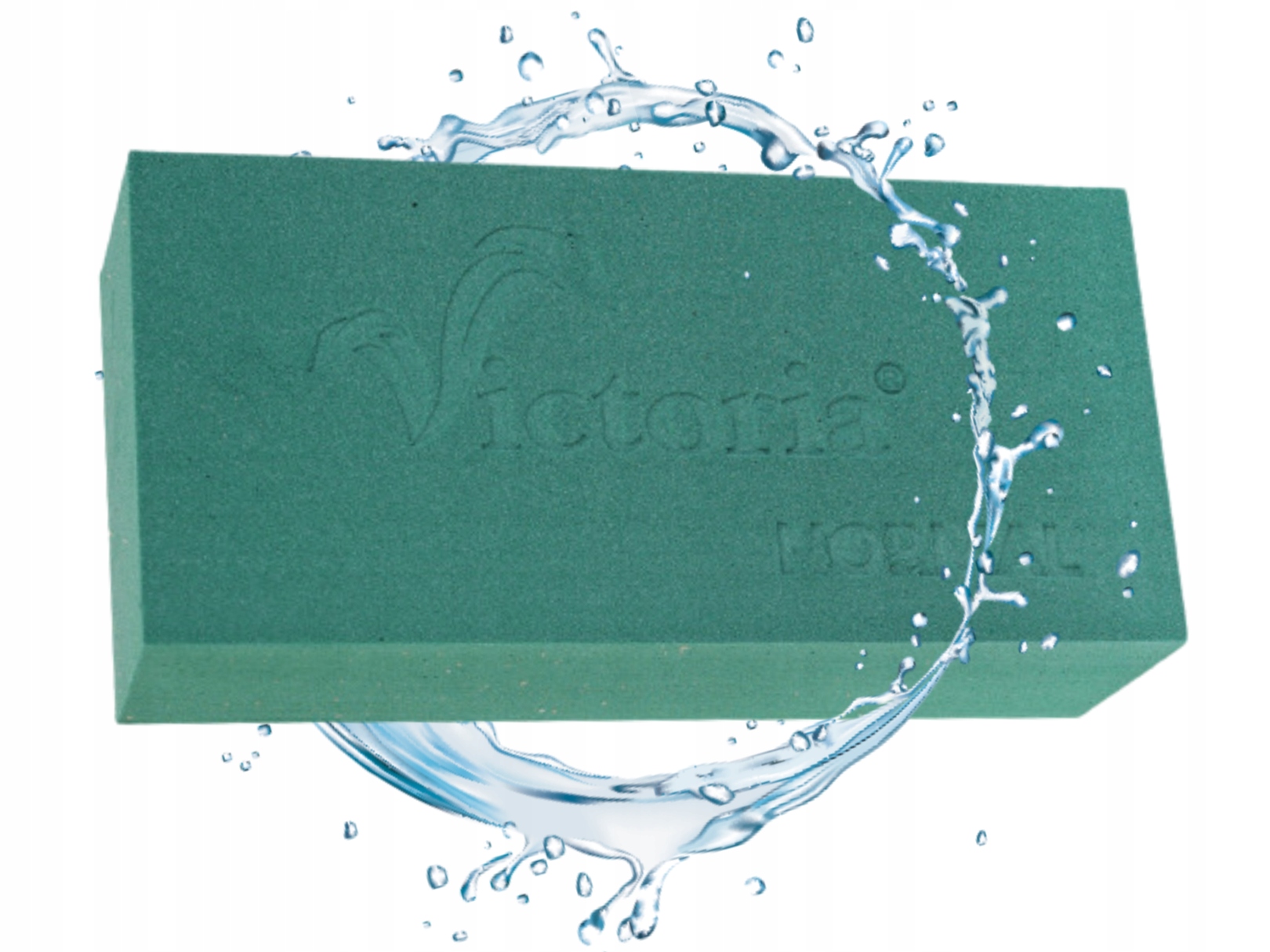 GĄBKA FLORYSTYCZNA POLSKA VICTORIA MOKRA KARTON 20 SZT CEGŁA ZIELONA PIANKA Rodzaj mokra