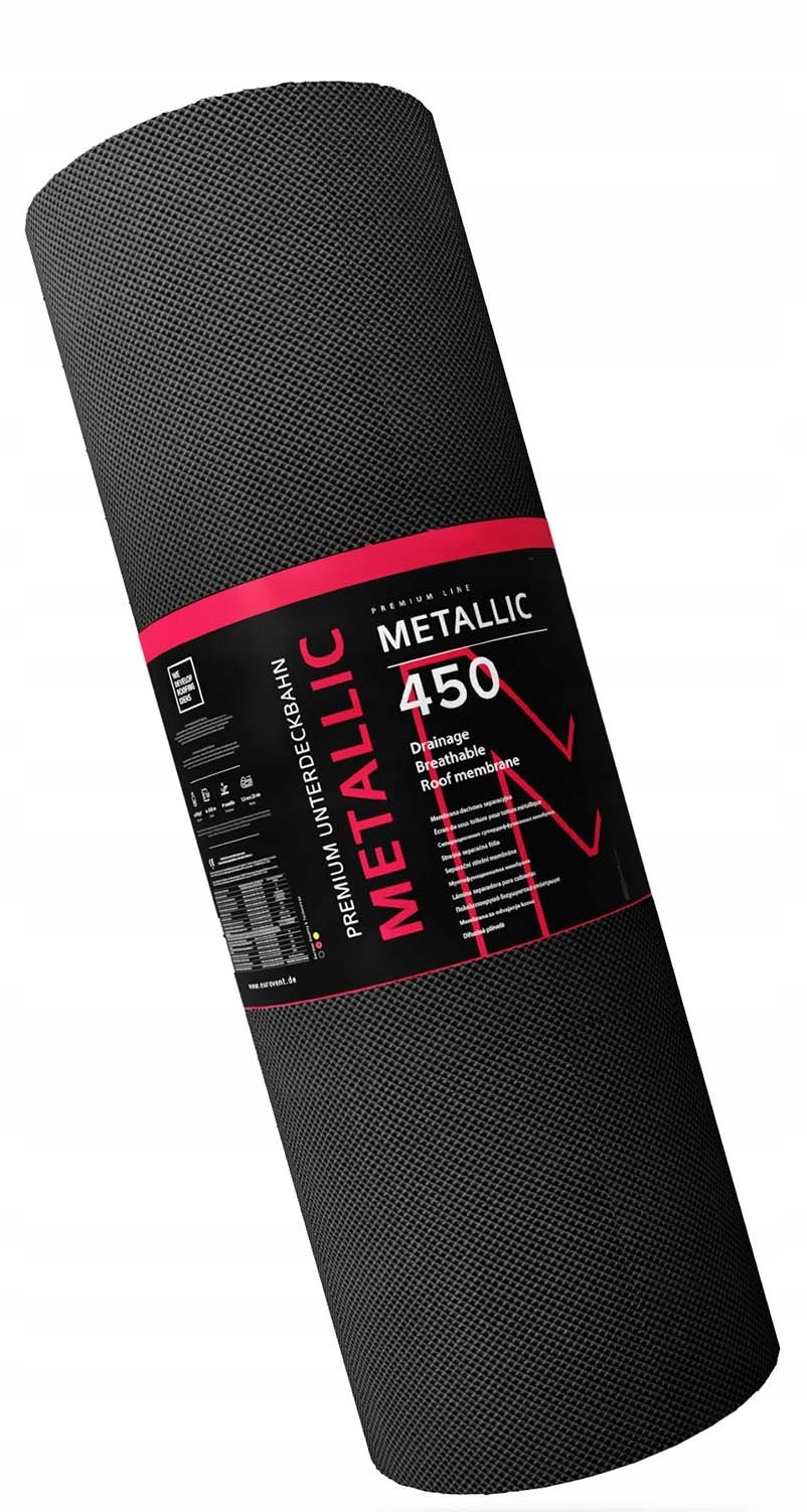 Membrana Eurovent 450g Metallic 37,5m2