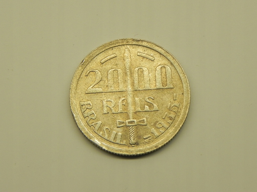 3812/ 2000 REIS 1935 BRAZYLIA (SREBRO)