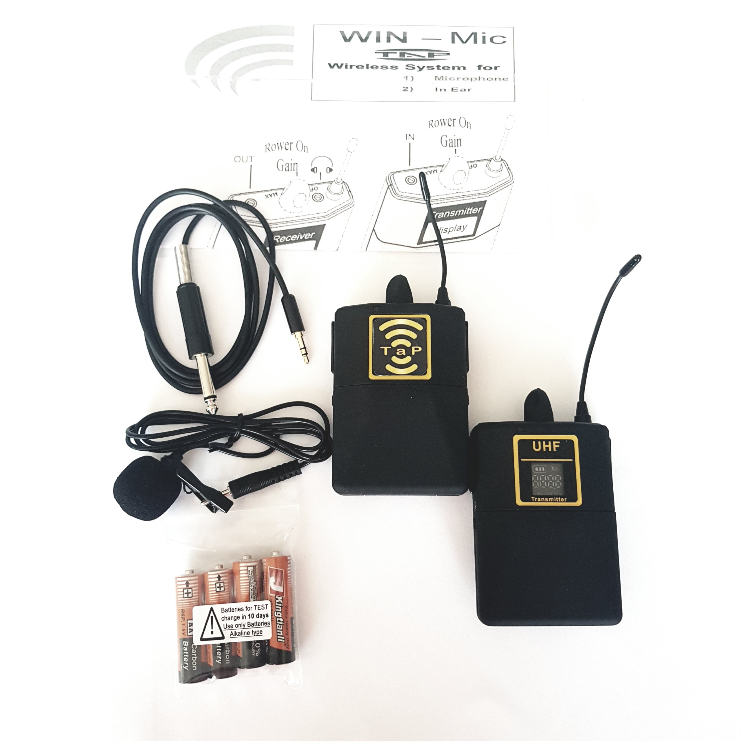 Tap Winmic Bezdrátový Nástrojový Set