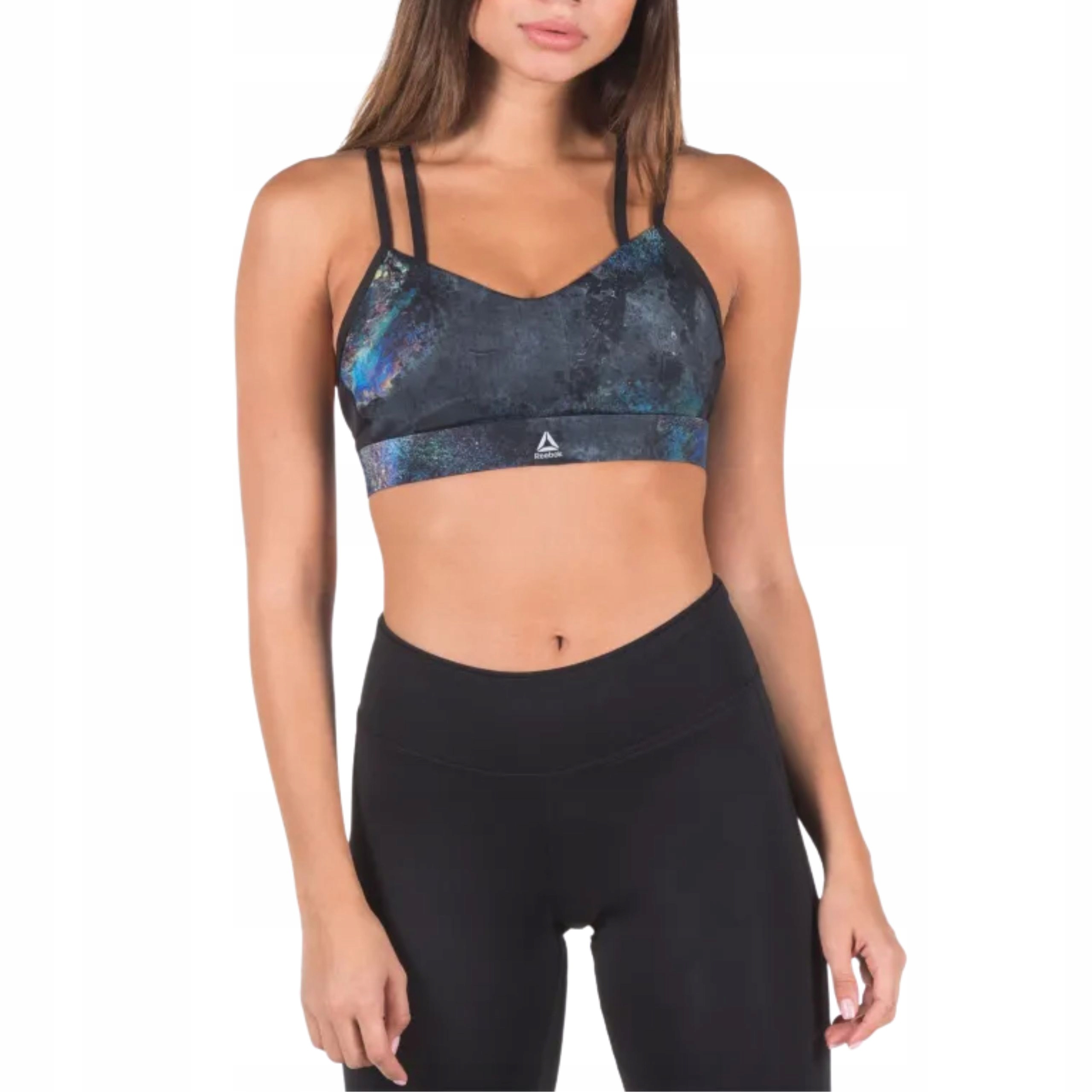 Damski stanik sportowy Reebok Os Hero Strapy Oils L