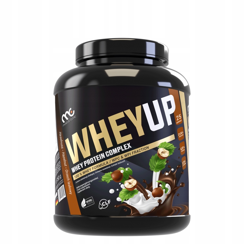 Muscle Clinic Whey Up 750 g Wpc syrovátkový koncentrát čistý Top