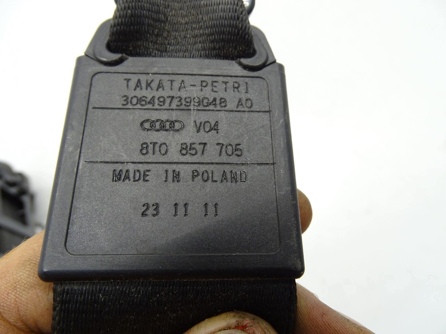 tension belt safety left front front AUDI A5 8T LIFT 8T0857705