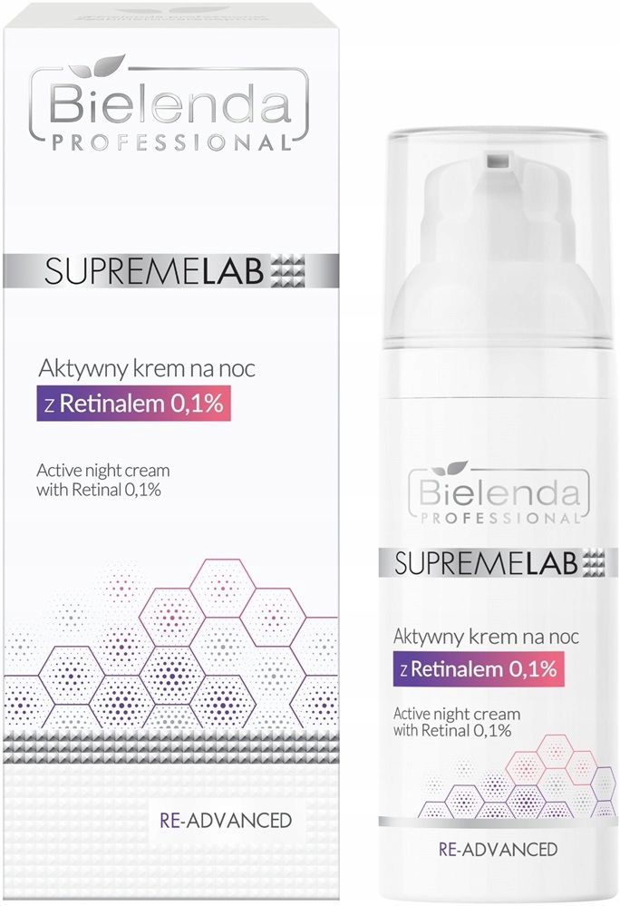 Bielenda Professional SupremeLab Aktivní noční krém s retinalem 0,1% 50 ml