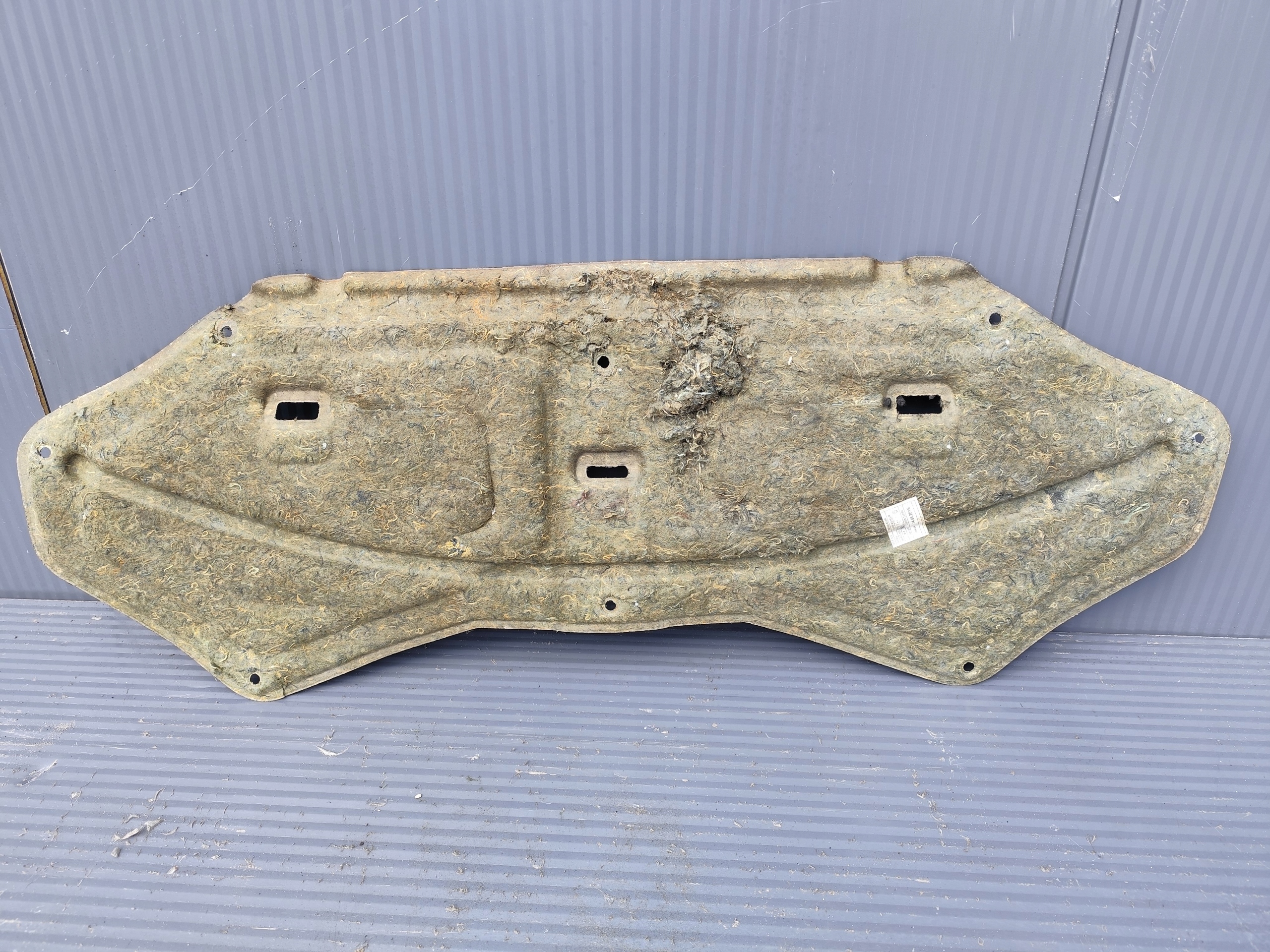 RENAULT CLIO IV PODBITKA soundproofing bonnets