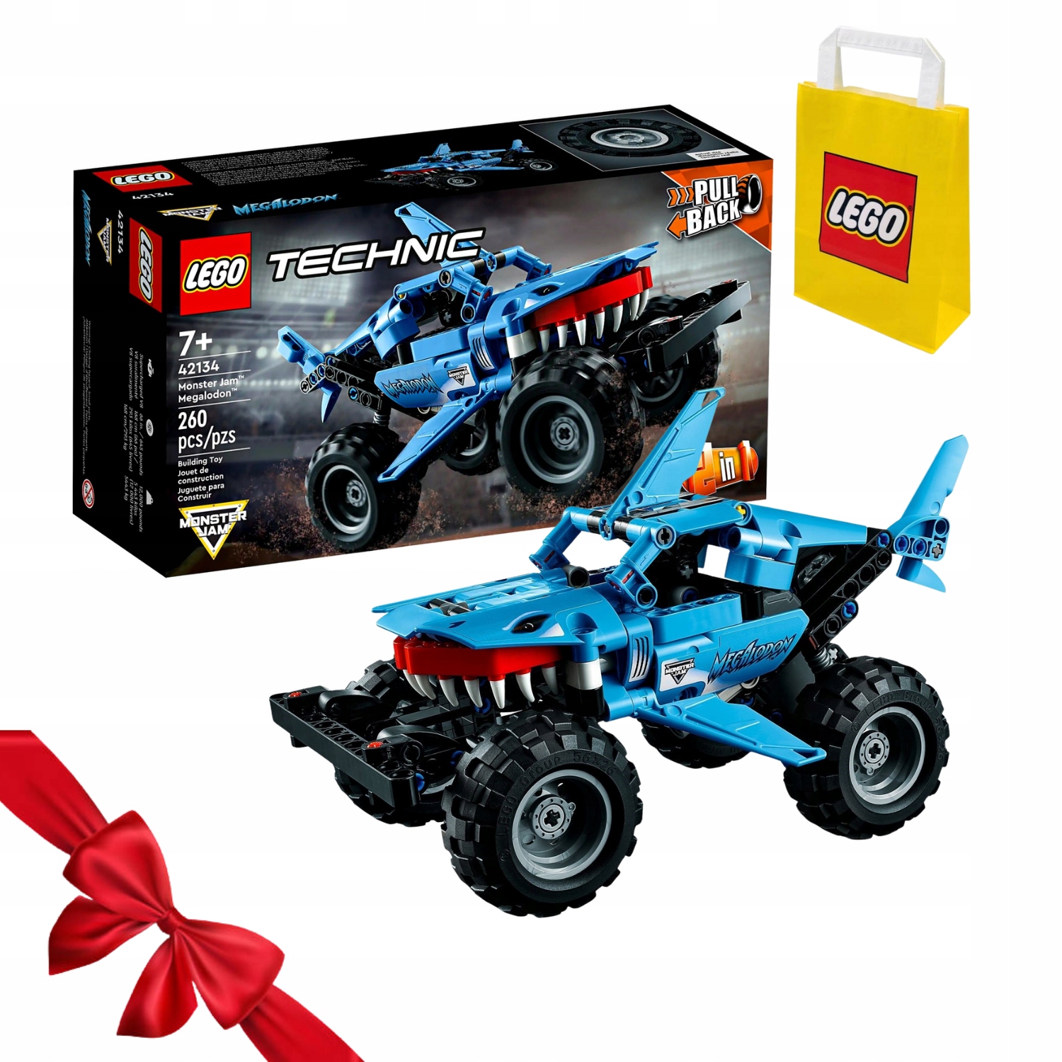 Zestaw Klocków Lego Lego Technic 42134 Monster Jam Megalodon Top