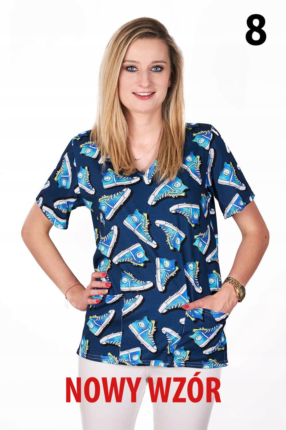 

Bluza medyczna kolorowa Szwalnia Katarzyna XS-4XL